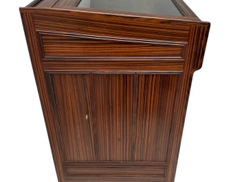 Art Deco Amsterdamse School Vitrine or display cabinet by Napoleon Le Grand